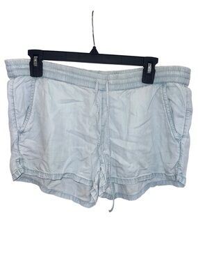 aerie Light Blue Drawstring Lounge Shorts